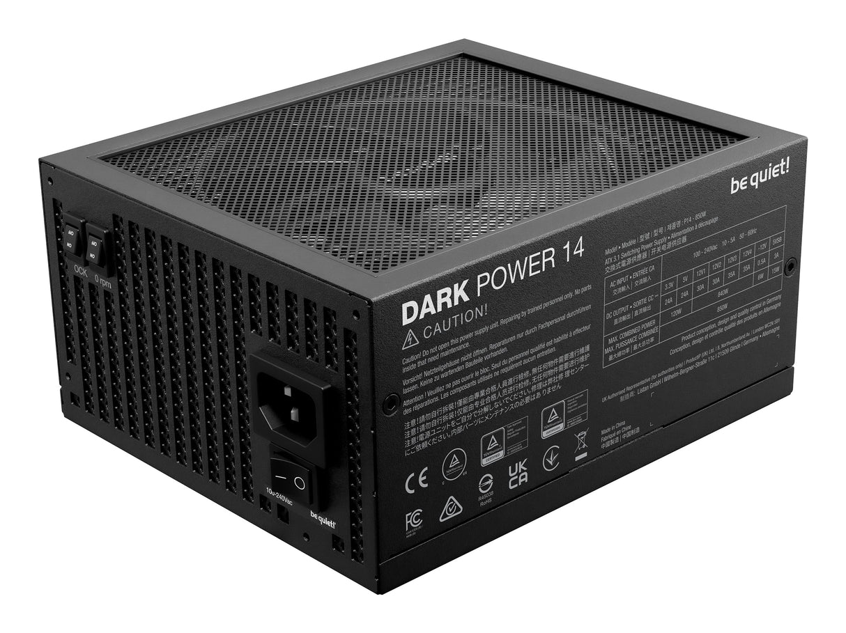 Alimentation ATX be quiet! Dark Power 14 - 850W (Noir)