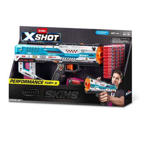 Pistolet - ZURU XSHOT - Pro Fury-X - 40 fléchettes