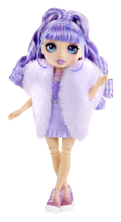 Rainbow High Cristal Poupée Mannequin 27 cm - Violet