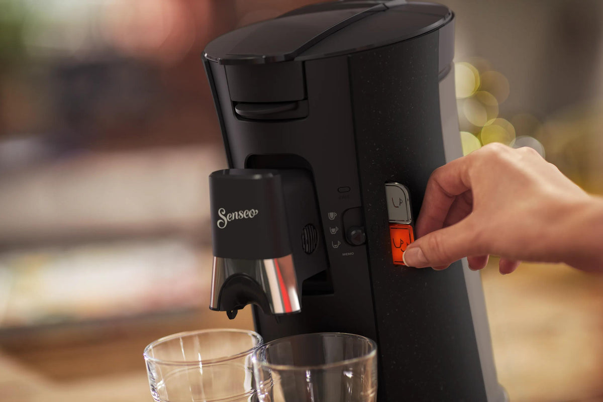Cafetiere a dosette - PHILIPS - SENSEO - CSA240/21 - Select - Noir