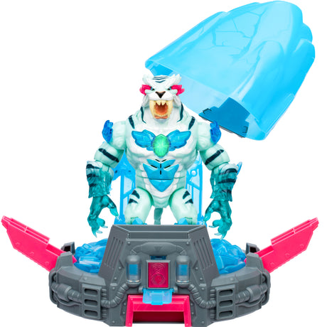 Cryo Lab - MOOSE TOYS - Mr. Beast Lab - 18 cm, 30 Lumieres et Sons, 2 Fauves a Collectionner