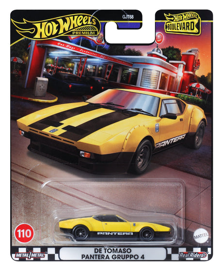 Hot Wheels Boulevard Véhicule 1/64 – Modele aléatoire (4 coffrets de 5) – Voiture miniature métal Real Riders