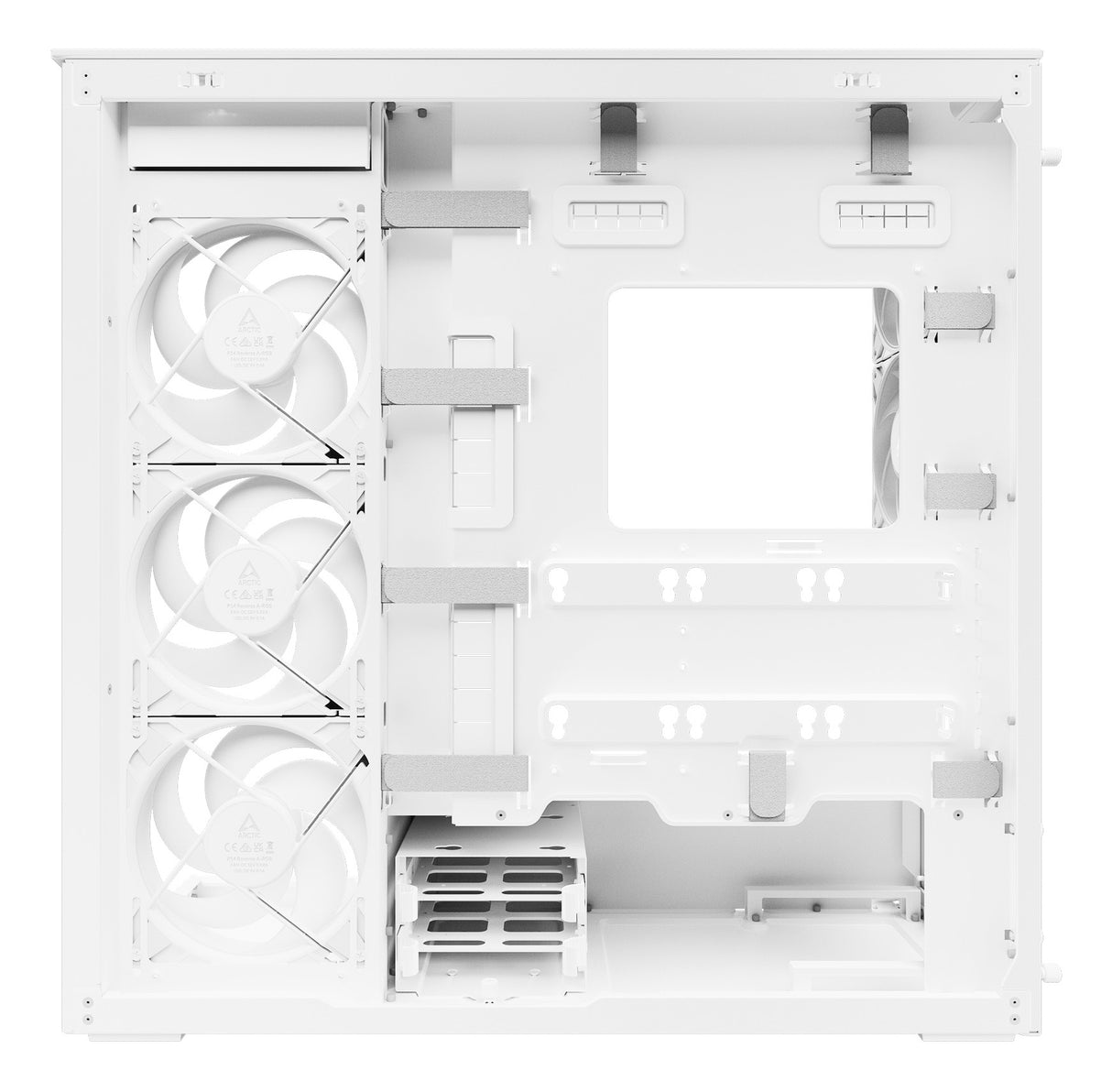 Boitier Grand-Tour E-ATX Arctic Xtender RGB avec panneaux vitrés (Blanc)