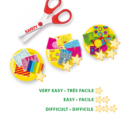 J'apprends a découper - SES CREATIVE - Hobby 3 - 6 - Méga kit - Motricité fine - 48 feuilles d'exercices - Age : 3+