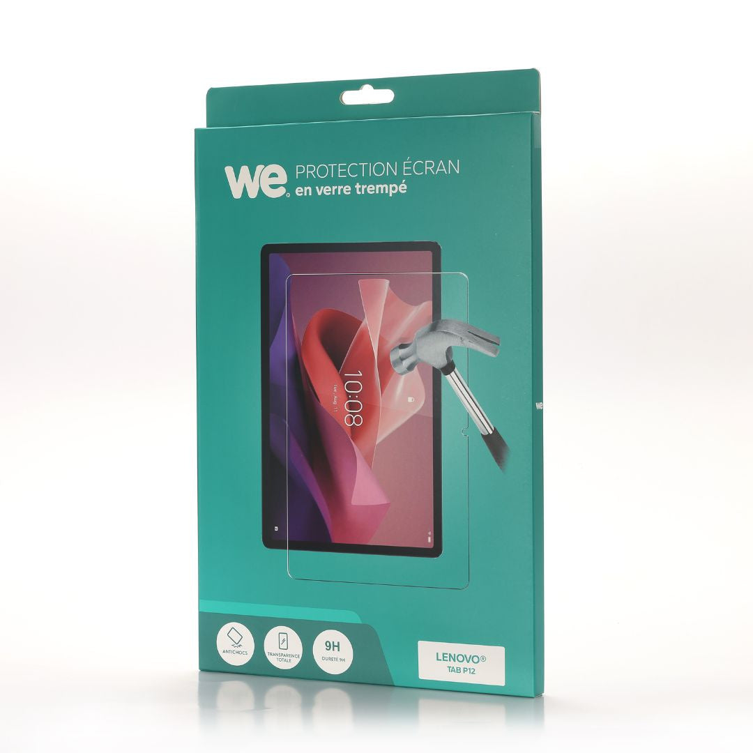 Verre Trempé tablette LENOVO Tab P12 12.7 - Film de protection Anti-Rayures - 9