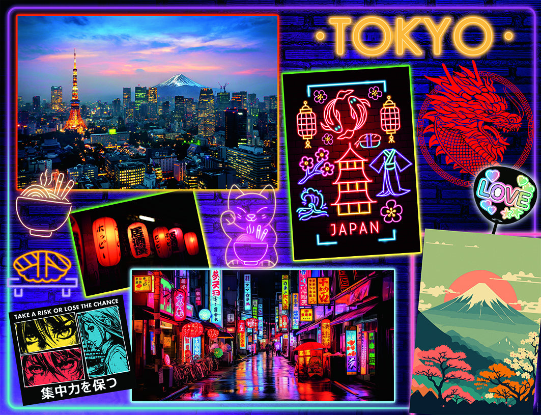 Puzzle 2000 pieces Découverte de Tokyo, Nathan, 12001091, A partir de 14 ans