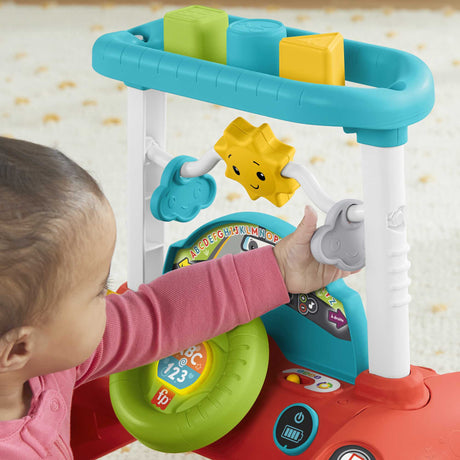 Fisher-Price-Trotteur a 2 côtés Rythme Stable et Régulier HJP43