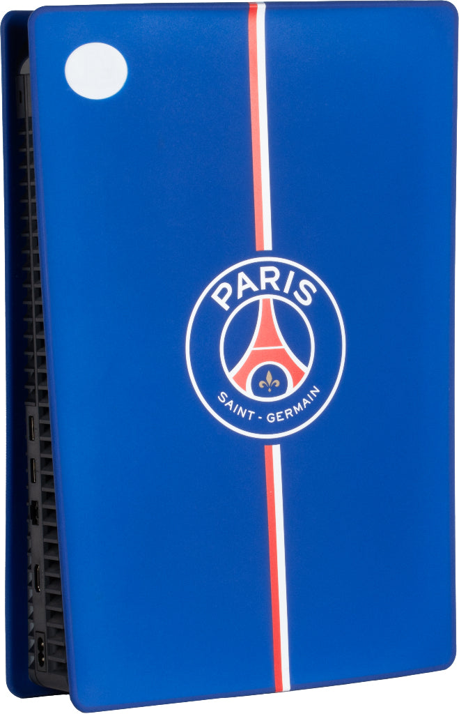 Façade de protection - KONIX - PSG - PS5 - Silicone - Antichoc - Anti-rayures - Bleu