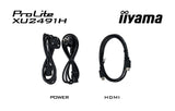 Ecran 24" Iiyama ProLite XU2491H-B1 Full HD 100Hz (Noir)