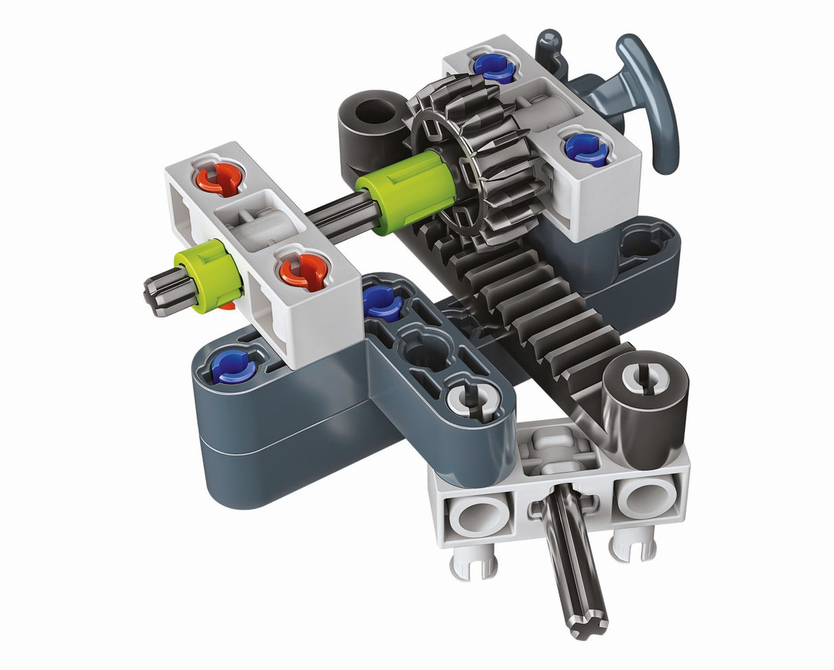 CLEMENTONI - Véhicules et machines - 50 constructions - Manuel illustré et application pour visualisation 3D - Fabriqué en Italie