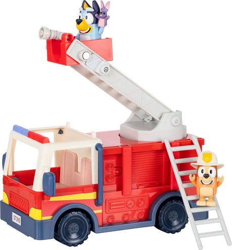 Bluey Le camion de Pompier de Bluey - Univers miniature - MOOSE TOYS - Des 3 ans