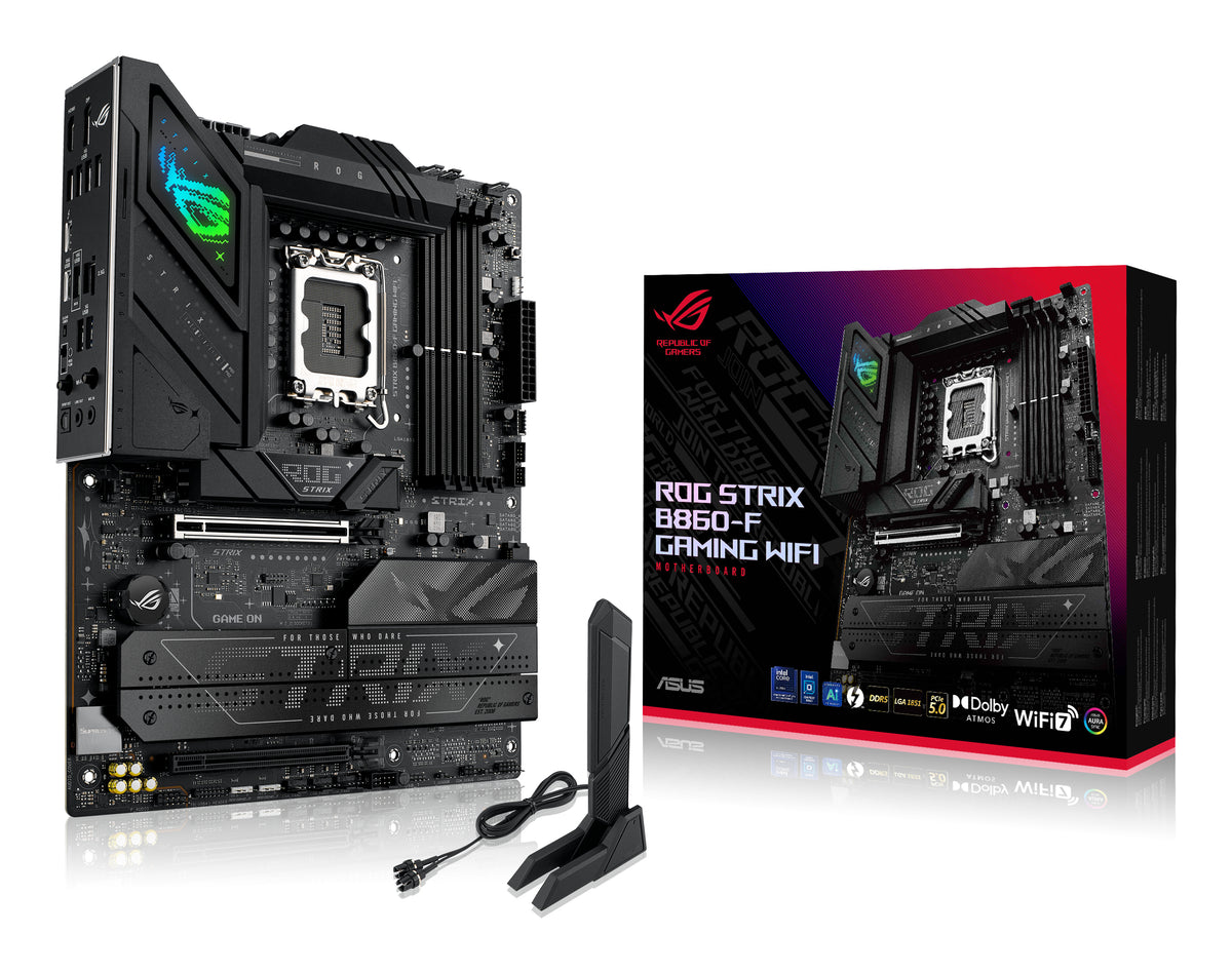 Carte mere - ASUS - ROG STRIX B860-F GAMING WIFI - Intel B860 LGA 1851 (Socket V1) ATX