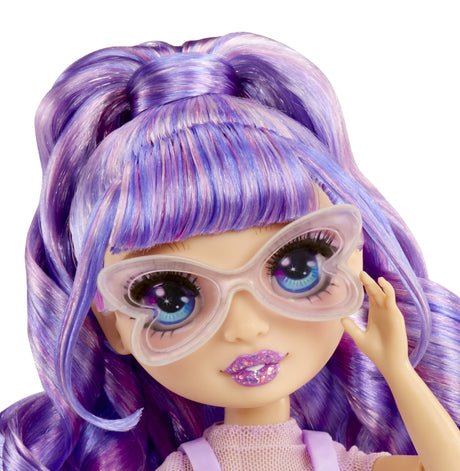 Rainbow High Cristal Poupée Mannequin 27 cm - Violet