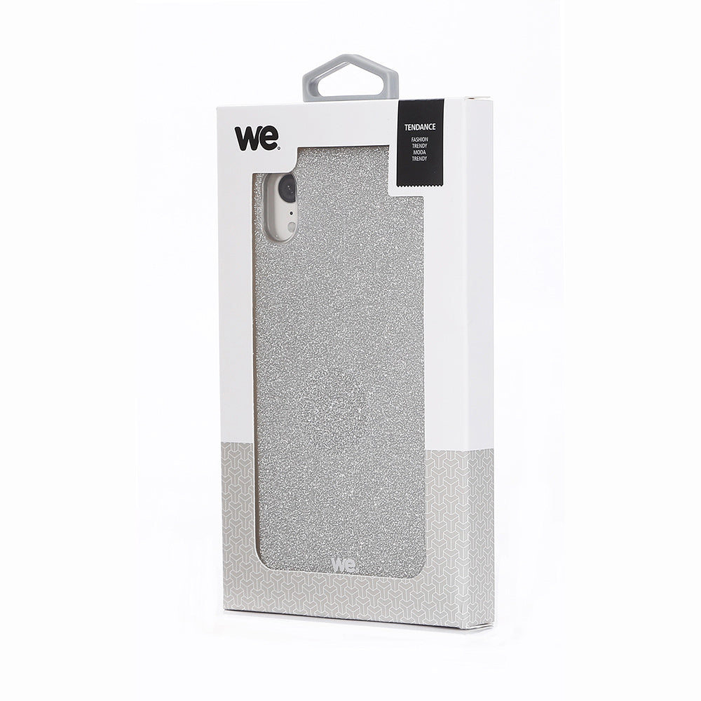 We coque de protection PAILLETTES APPLE IPHONE XR Argent