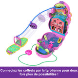 Polly Pocket-Maman Singe et Son Bébé-Coffret 2 mini-figurines HWP04