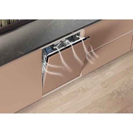 Lave-vaisselle tout encastrable HOTPOINT H7IHP40L - 15 couverts - 40 dB - Classe C - Maxi Space - tiroir a couverts