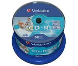 Spindle de 50 CD-R imprimables Verbatim Azo - 700Mo