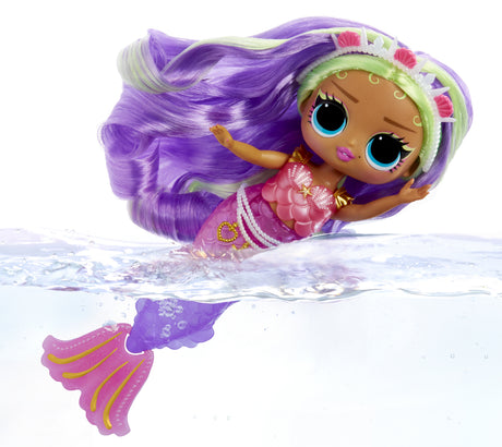 L.O.L. Surprise! Tweens - Sirene Cléo - Poupée avec queue de sirene qui change de couleur, Nageoire mobile, Accessoires -  4 ans