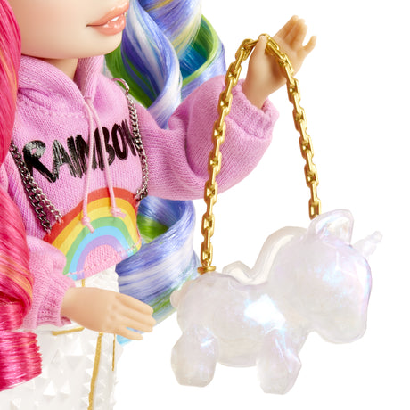 Rainbow High Cristal Poupée Mannequin 27 cm - Amaya