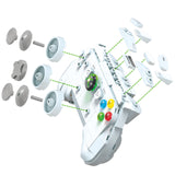 Coffret de Construction - MEGA - Réplique Xbox 360 - 1342 pieces - Manette avec LED - Pour Adultes