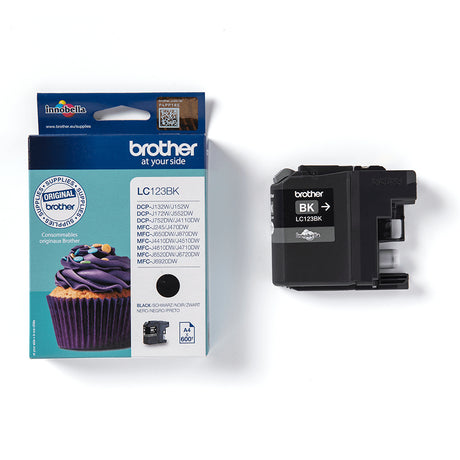 Cartouche Brother LC123BK Noir