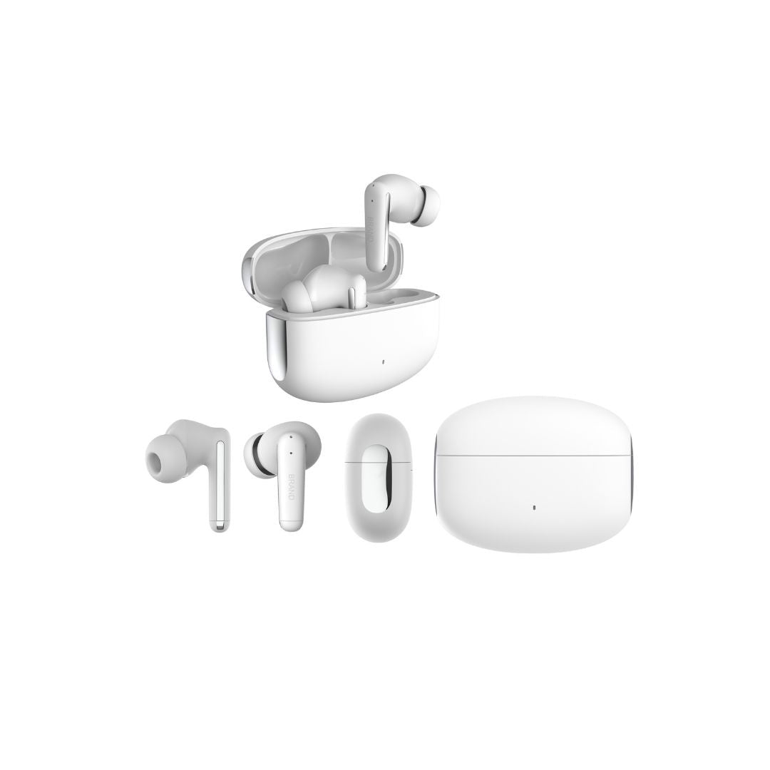 Ecouteurs sans fil - Bluetooth 5.3, batterie intégrée 37mAh (autonomie de 5.5h)