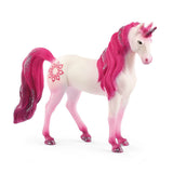 Figurine Licorne jument Mandala - Tatouage rose - Schleich 70717 Bayala