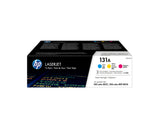 Cartouche de toner HP 131A - Pack de 3 couleurs authentiques LaserJet pour HP LaserJet Pro 200 Color M251/M276