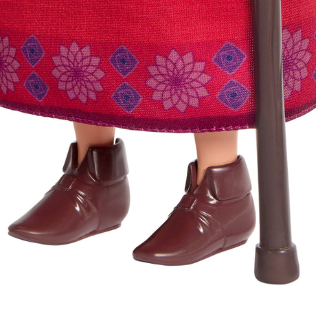Disney Dahlia du Royaume de Rosas Poupée Wish articulée avec vetements amovibles, accessoires et canne HPX24