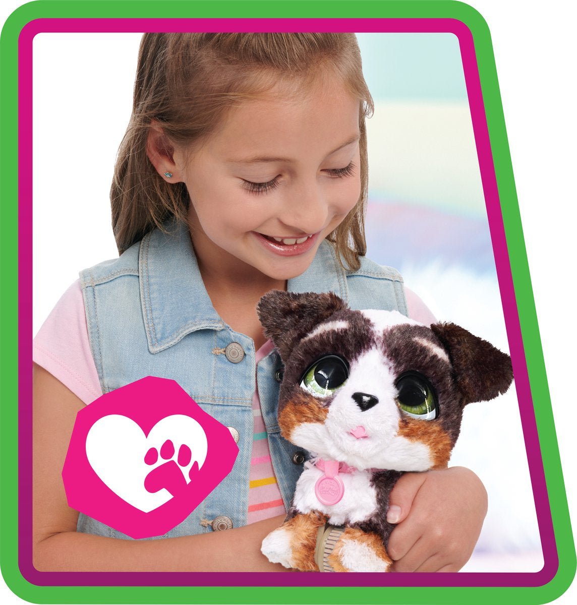 Jouet interactif - FURREAL FRIENDS - Chiot Grand Marcheur 23 cm - Animal interactif avec laisse