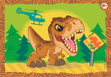 CLEMENTONI SUPERCOLOR 4 IN 1-JURASSIC WORLD PROGRESSIFS (12, 16, 20, 2