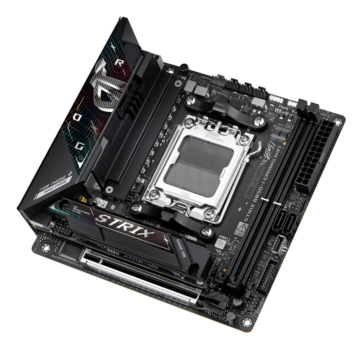 Carte mere - ASUS - ROG STRIX B850-I GAMING WIFI - AMD B850 - Emplacement AM5 mini ITX