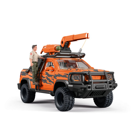 Figurine Aventures en 4x4 dans la jungle, Schleich 42720 Gamme Wild Life
