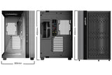 Boitier Moyen Tour ATX be quiet! Light Base 600 DX RGB avec panneaux vitrés (Noir)
