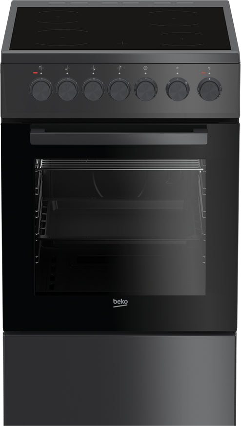 Cuisiniere vitrocéramique Beko FSS57100GAC