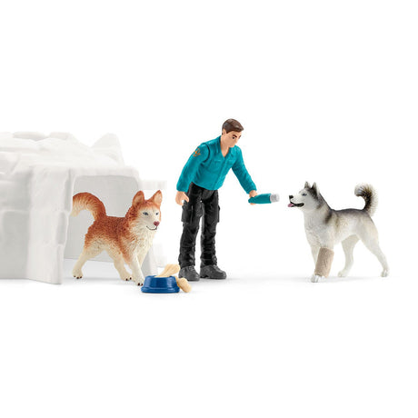Coffret Expédition en Antarctique, figurines animaux sauvages, Schleich 42558 Wild Life, Pour enfant des 3 ans