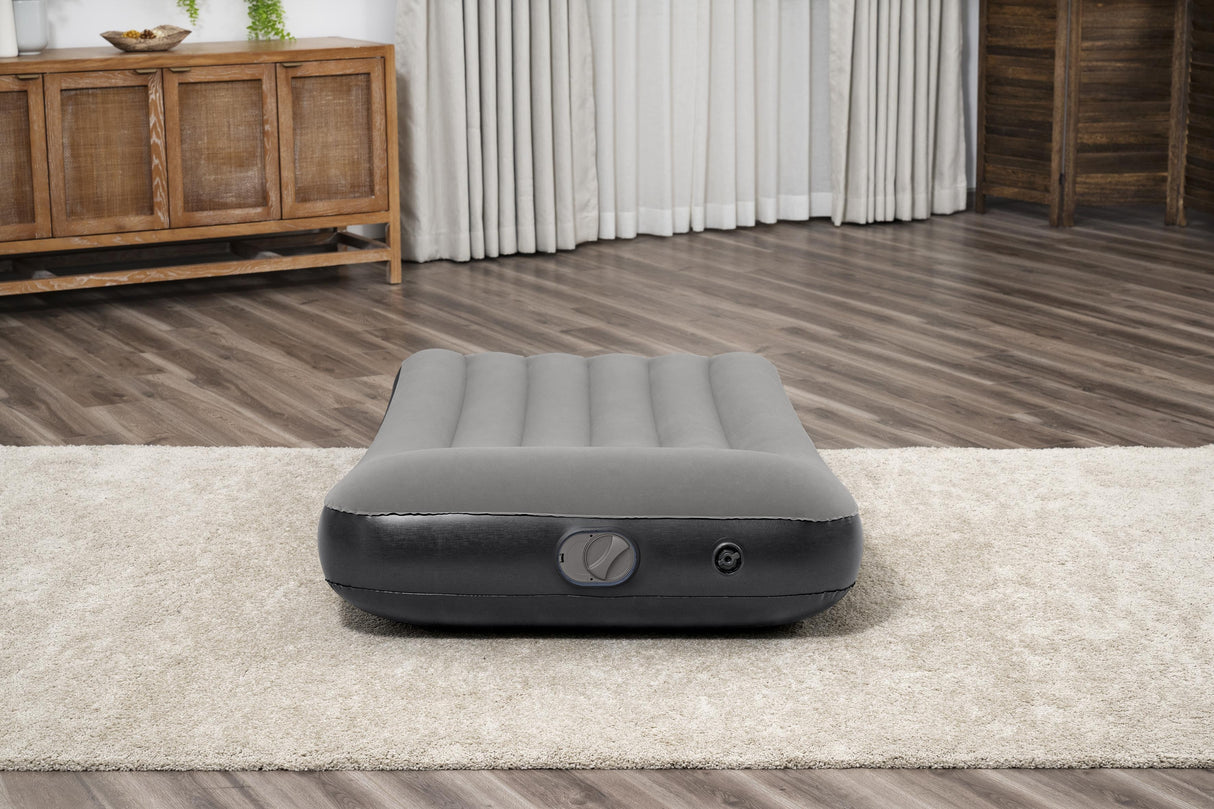 Matelas gonflable - BESTWAY - 671BQ - Tritech Twin - 1 personne, pompe USB intégrée, 1,88 m x 99 cm x 30 cm
