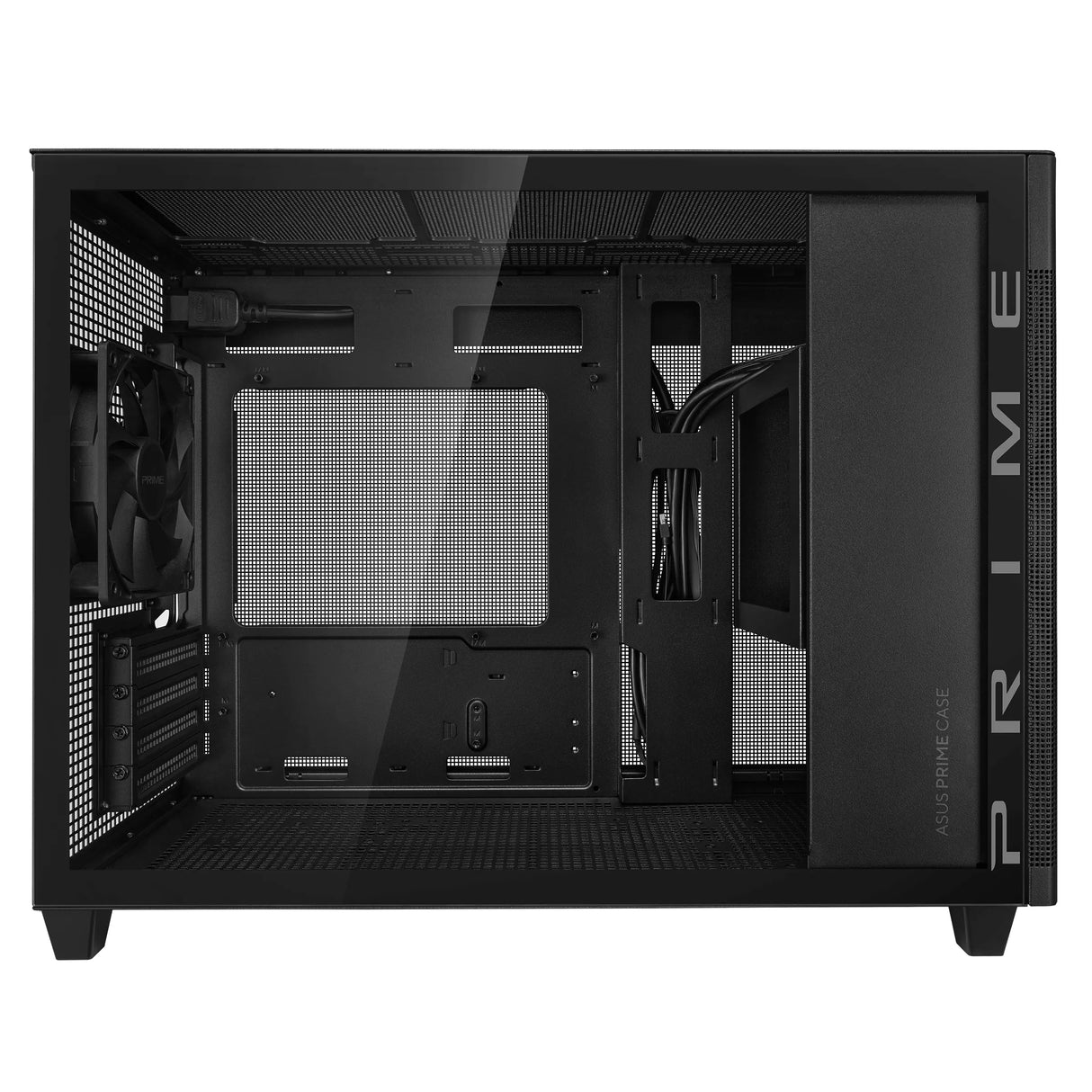 Boitier Mini Tour Micro ATX Asus Prime AP201 avec panneau vitré (Noir)