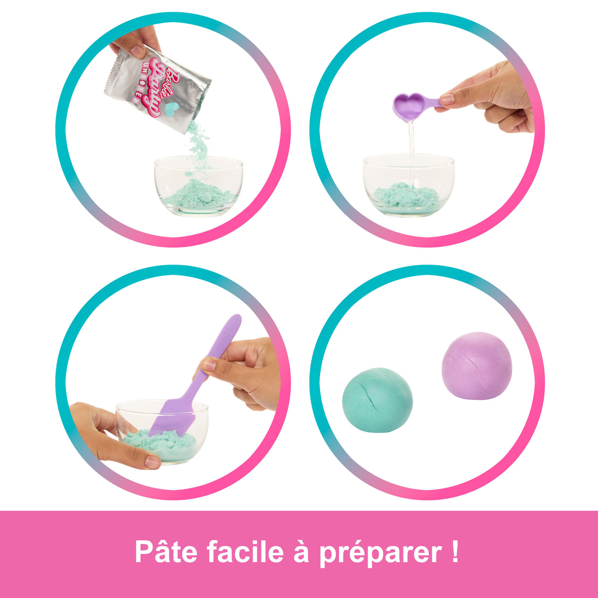 BARBIE Party unboxed chien bleu - JFG72