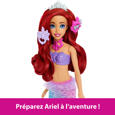 Princesses Disney-Ariel Secrets De Perle-Coffret Poupée Et 5 Surprises - 3ans +- JBF86