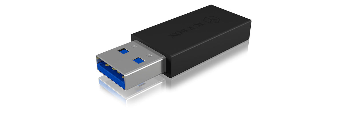 Adaptateur Icy Box USB 3.0 Type C Femelle vers USB A Mâle