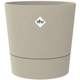 Pot de fleur rond - ELHO - Foss Rond 43 - 39 L - Ř 43 x H 43 cm - Beige - Extérieur