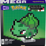 MEGA-Pokémon-Bulbizarre-Coffret de construction rétro 374 pieces - MEGA Pokémon - HTH75
