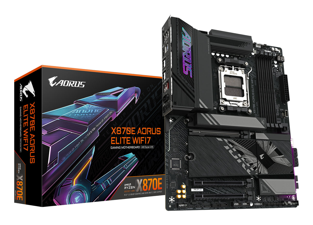 Carte Mère Gigabyte X870E Aorus Elite WiFi7 (AMD AM5)