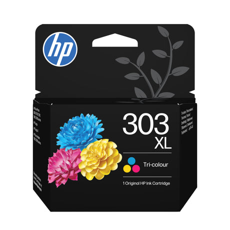 Cartouche d'encre HP 303XL tricolore grande capacité authentique pour HP Envy Photo 6230/7130