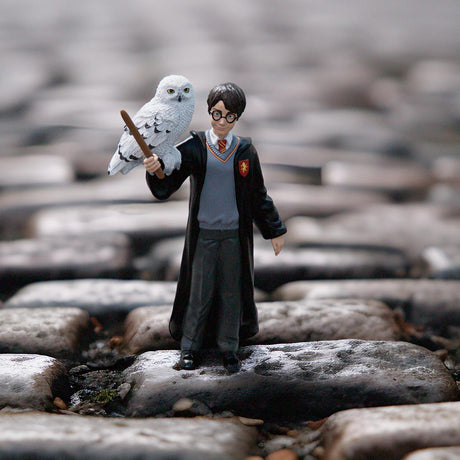 Figurine Harry et Hedwige, Harry Potter, pour enfants des 6 ans, Schleich 42633 Harry Potter, Univers WIZARDING WORLD