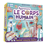 Apprenons le corps humain - Jeu éducatif - TACTIC - 2 joueurs et plus - Des 7 ans