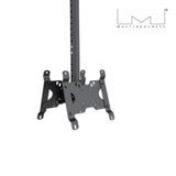 Support plafond dos à dos Noir MULTIBRACKETS pour moniteur 10 au 32 Capacité 1