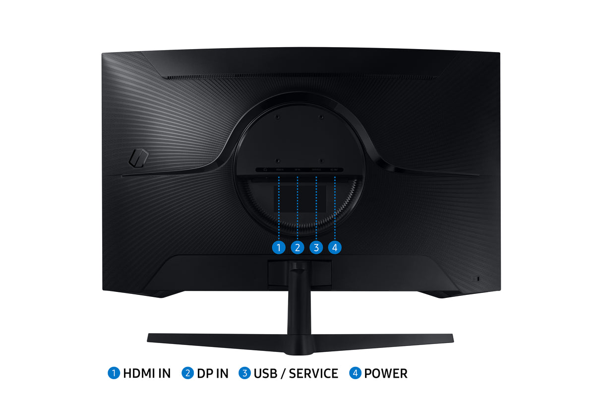 Ecran PC Gamer Incurvé - SAMSUNG -  32 - WQHD - 165Hz - Dalle VA - 1ms - LS32CG552EUXEN
