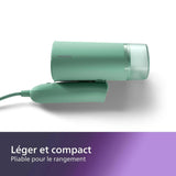 Défroisseur a main - PHILIPS - STH3010/70 - Steamer pliable Série 3000 - 20gr/min vapeur continue - 1000W - pret en 30sec - Vert